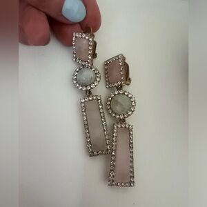 Roseantica clip on earrings